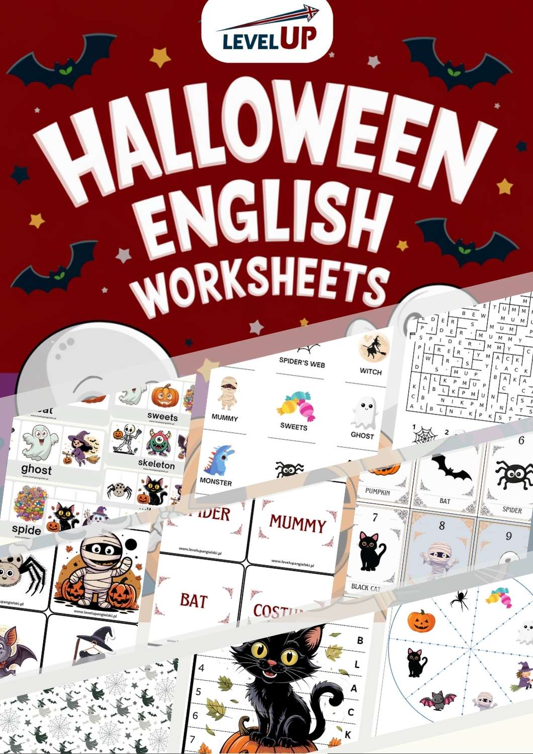 Karty pracy na Halloween - obrazek 2